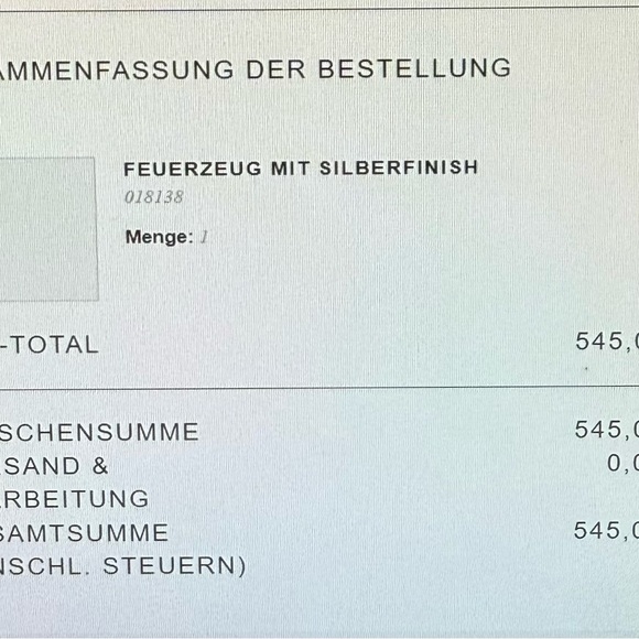 ST Dupont Ligne Silver Plated & Rectangles Design Lighter - Picture 11 of 11